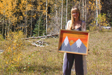Load image into Gallery viewer, "Sunset Days" Mountains