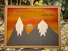Load image into Gallery viewer, "Sunset Days" Mountains